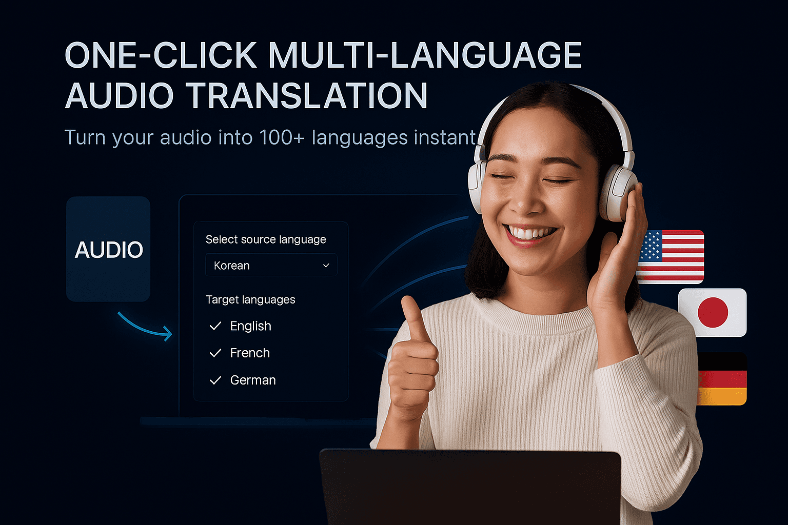 Transcribe Arabic audio and video to text with Picute
